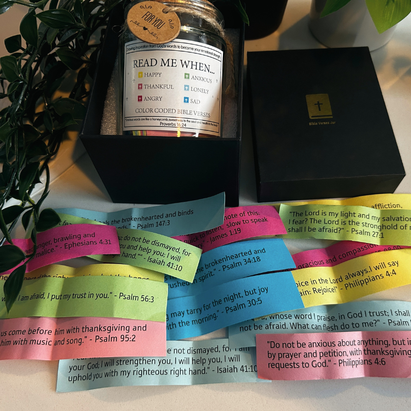Bible verse jar