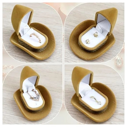 Cowboy Hat Jewelry Gift Box