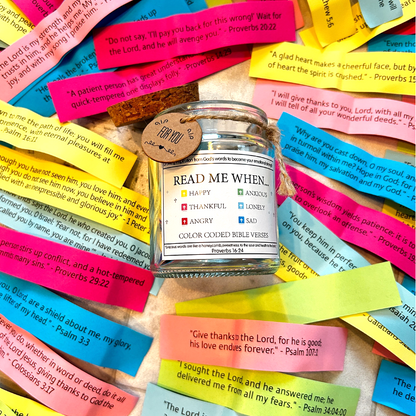 Bible verse jar 