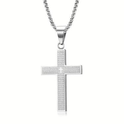 Scripture Cross Necklace