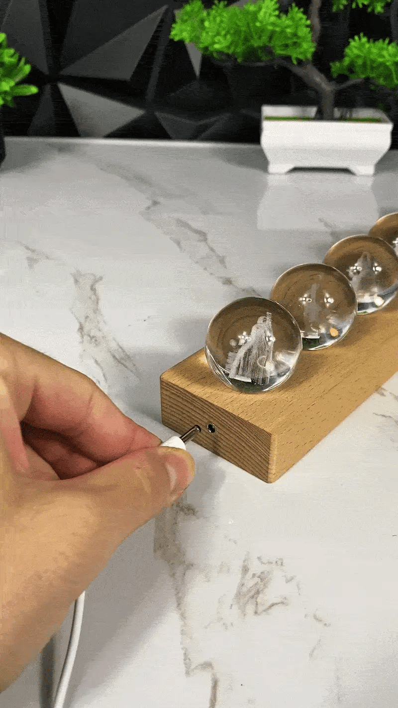 Born Again Crystal Night Light